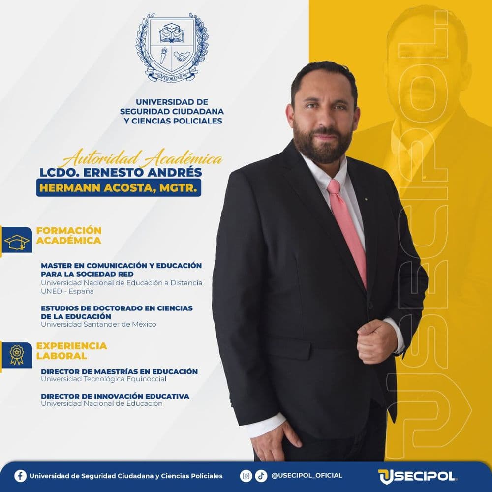 Lcdo. Andrés Hermann, Mgs. - Autoridad Académica