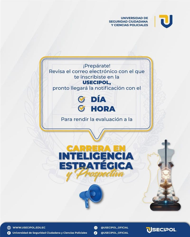 Novedades de la carrera de Inteligencia Estratégica y Prospectiva