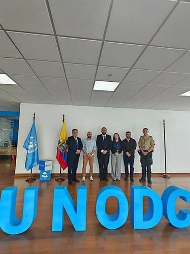 Visita protocolaria a la oficina de las Naciones Unidas contra la Droga y el Delito (UNODC)