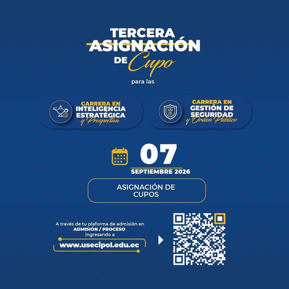 Tercera Asignación de Cupo
